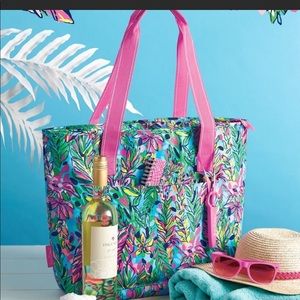 Lilly Pulitzer hot spot cooler tote
